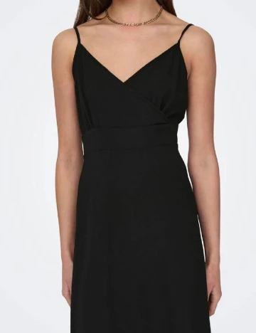 Rochie lunga Only, negru