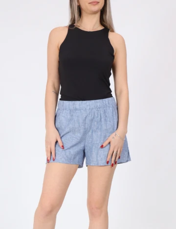 Pantaloni scurti Jacqueline de Yong, albastru
