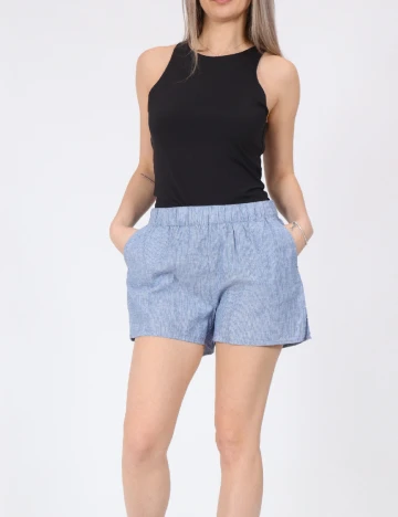 Pantaloni scurti Jacqueline de Yong, albastru