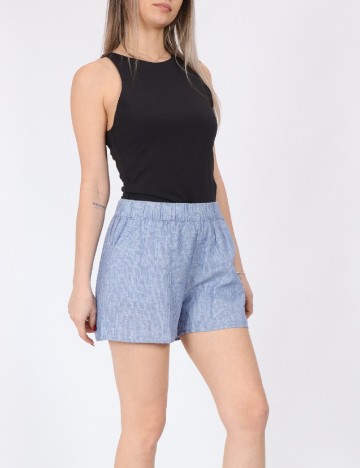 Pantaloni scurti Jacqueline de Yong, albastru
