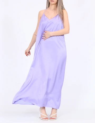 Rochie lunga Vila, mov