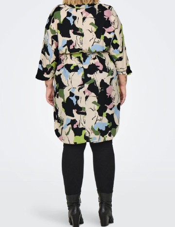 Rochie scurta Only Carmakoma, mix culori