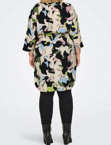 Rochie scurta Only Carmakoma, mix culori