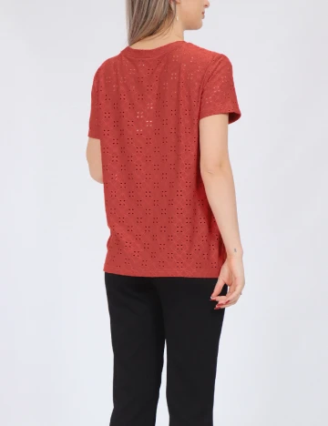 Tricou Jacqueline de Yong, caramiziu