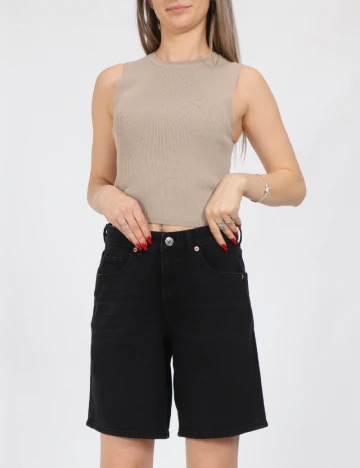 Pantaloni scurti Vero Moda, negru Negru