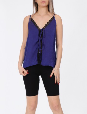 Top Vero Moda, albastru