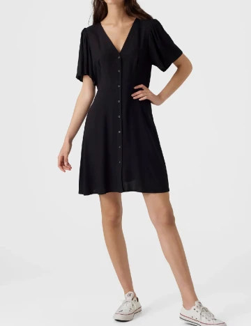 Rochie scurta Vero Moda, negru