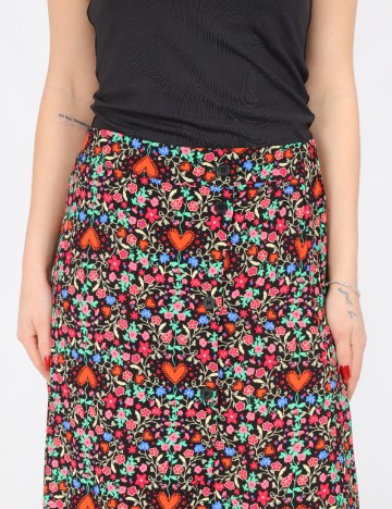Fusta Pieces, floral print