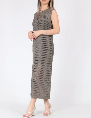Rochie lunga Vero Moda, gri