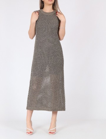 Rochie lunga Vero Moda, gri