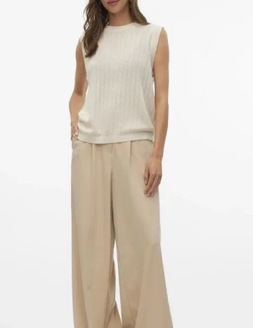 Bluza Vero Moda, crem