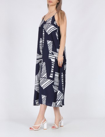 Rochie medie Vero Moda, bleumarin