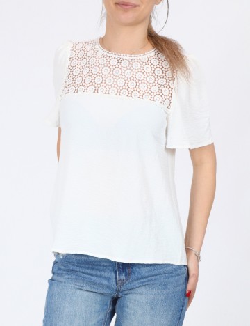 
						Bluza Vero Moda, alb