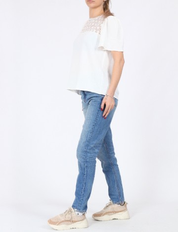 Bluza Vero Moda, alb