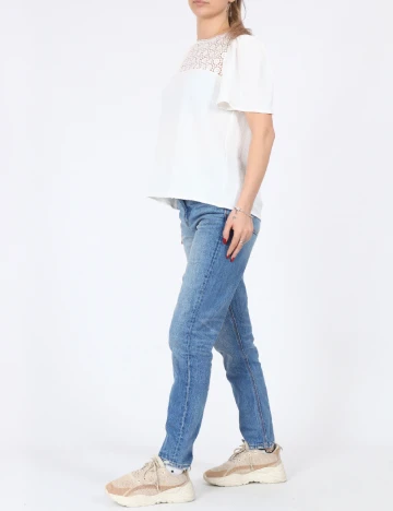Bluza Vero Moda, alb