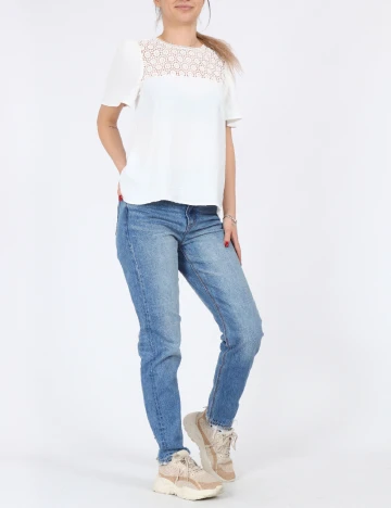 Bluza Vero Moda, alb