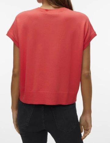 Tricou Vero Moda, rosu Rosu