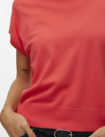 Tricou Vero Moda, rosu Rosu