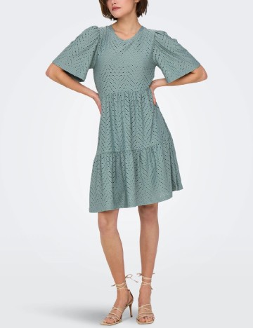 Rochie scurta Jacqueline de Yong, verde