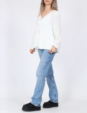 Bluza Only, alb
