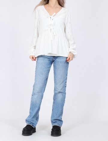 Bluza Only, alb