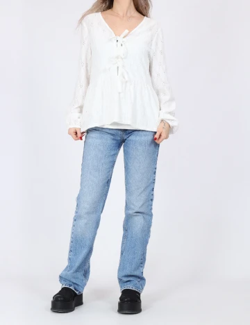 Bluza Only, alb
