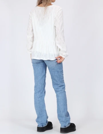 Bluza Only, alb