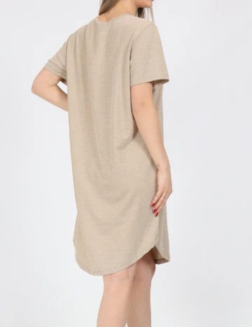 Rochie scurta Jacqueline de Yong, bej