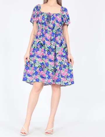 Rochie scurta Jacqueline de Yong, mix culori