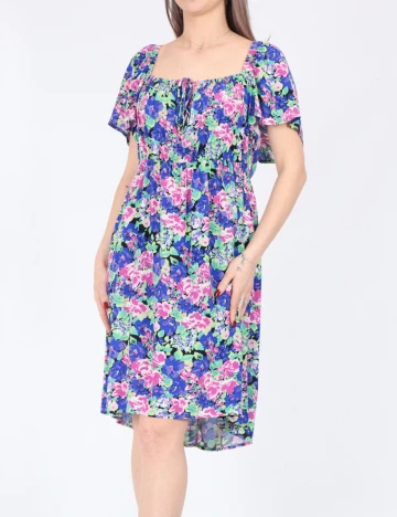 Rochie scurta Jacqueline de Yong, mix culori