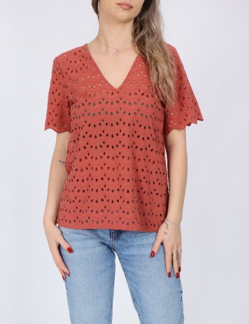 
						Tricou Vero Moda, roz