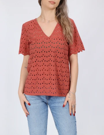 Tricou Vero Moda, roz