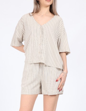 
						Camasa Vero Moda, maro