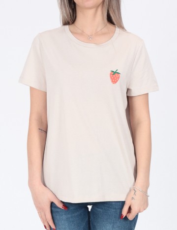 Tricou Vero Moda, bej