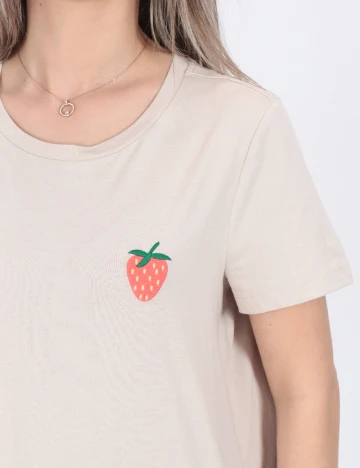 Tricou Vero Moda, bej
