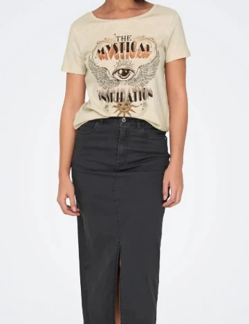 Tricou Jacqueline de Yong, crem