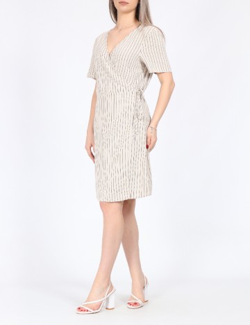 Rochie scurta Vero Moda, bej