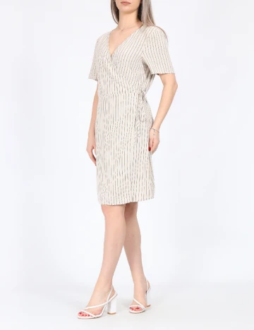Rochie scurta Vero Moda, bej