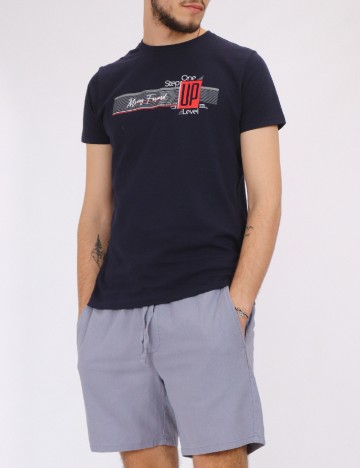 
						Pantaloni scurti Only, albastru