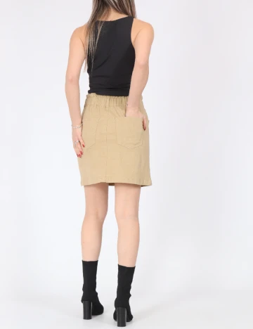 Fusta Vero Moda, bej