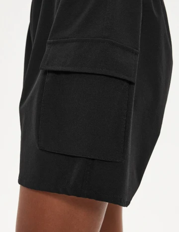 Pantaloni scurti Noisy May, negru Negru