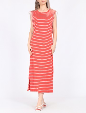 Rochie medie Vila, portocaliu