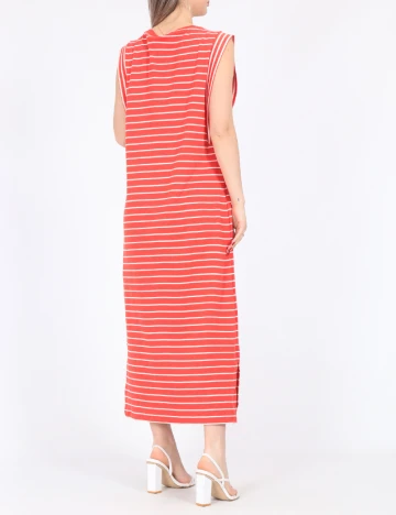 Rochie medie Vila, portocaliu