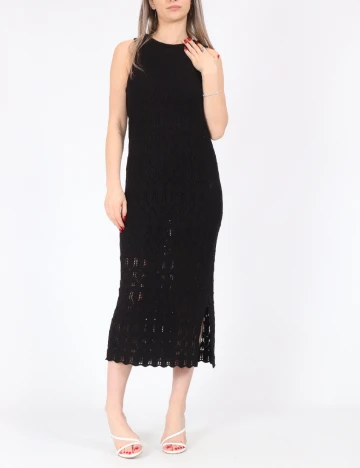 Rochie lunga Vero Moda, negru