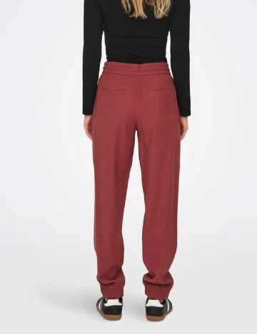 Pantaloni Only, visiniu