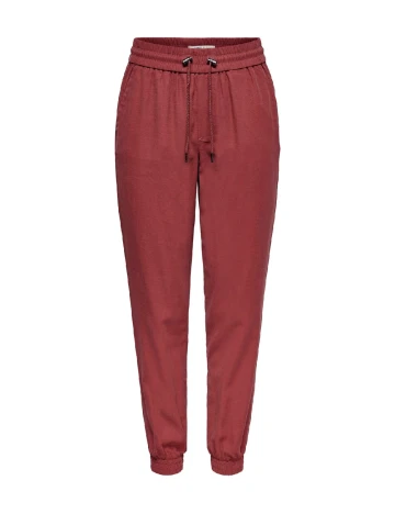 Pantaloni Only, visiniu