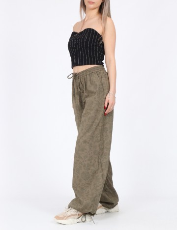 Top Jacqueline de Yong, negru