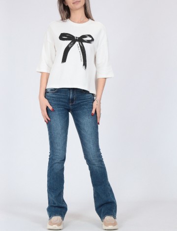 
						Bluza Only, alb