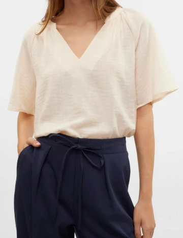 Bluza Vero Moda, crem