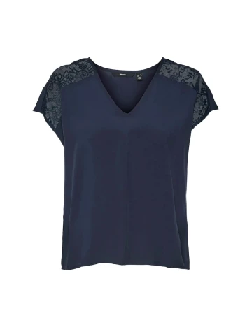 Bluza Vero Moda, bleumarin